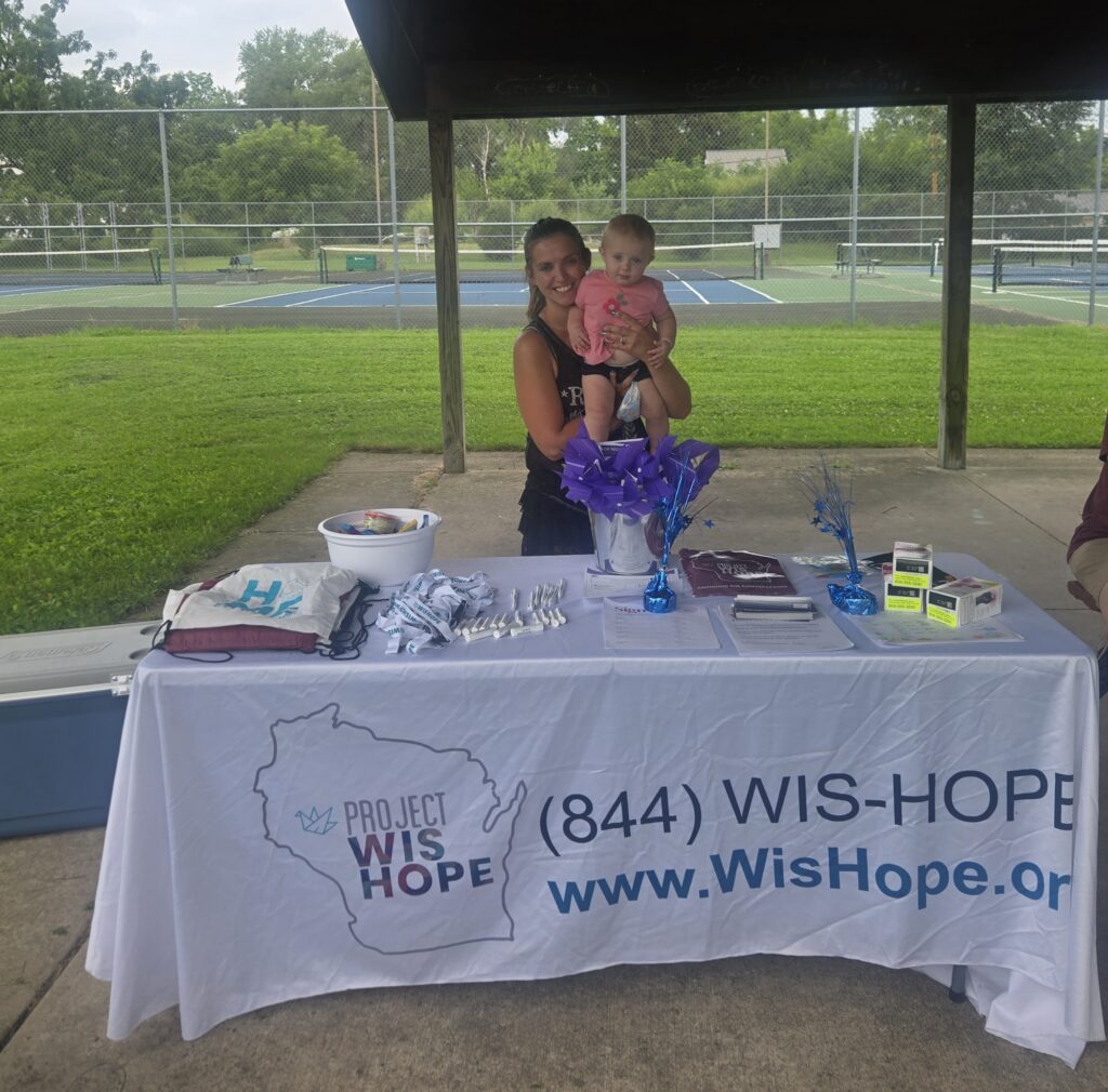 Project WisHope at the pool party