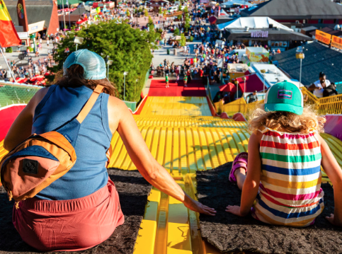 Wisconsin State Fair big slide